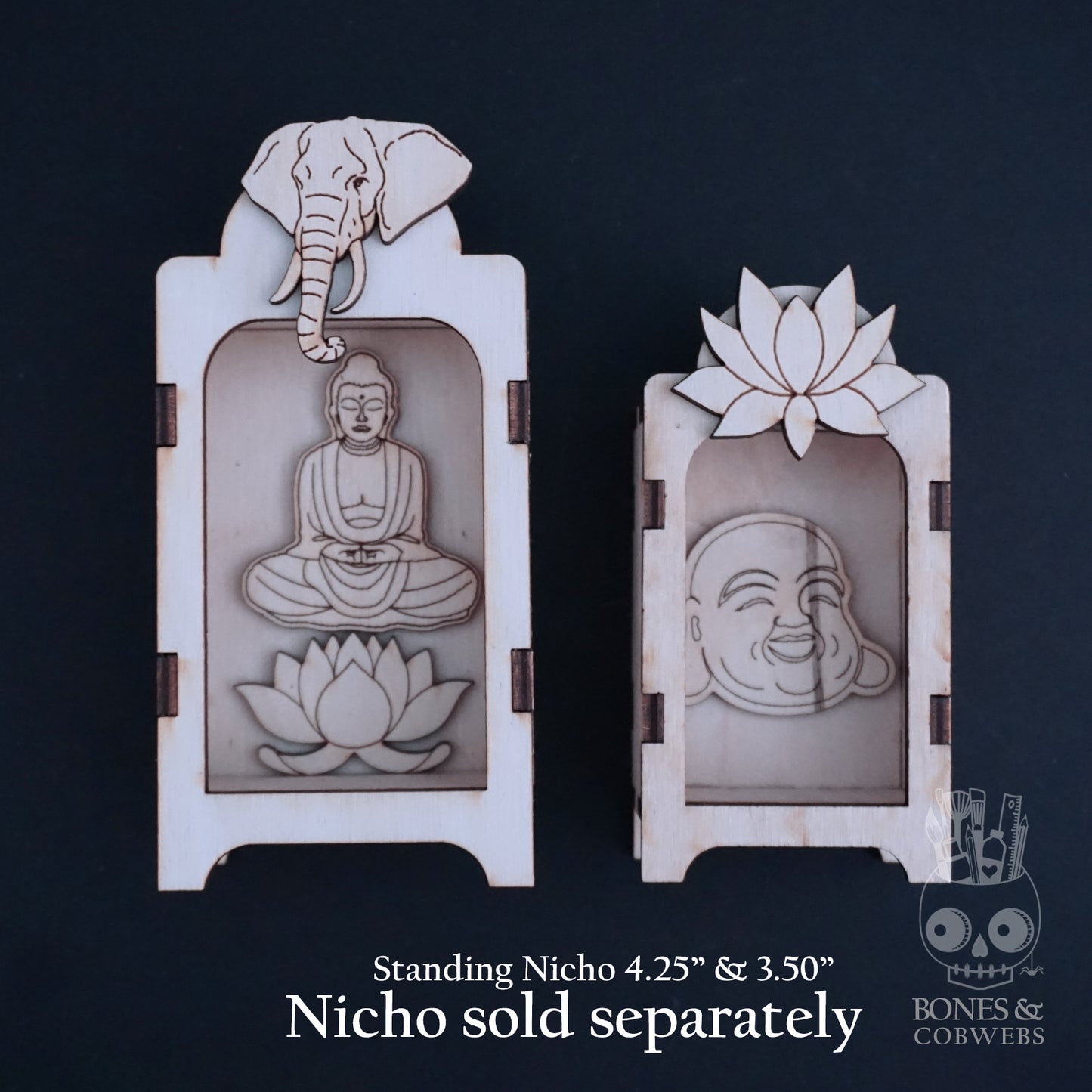 1 oz SCOOP Buddha Cut Outs Embelishments