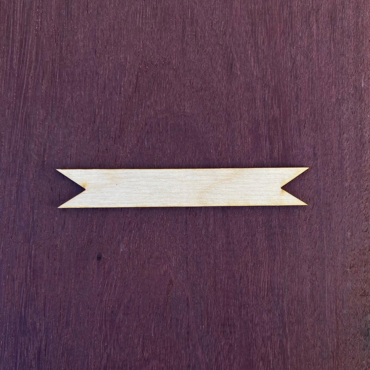 Wooden Banners Set Of 24