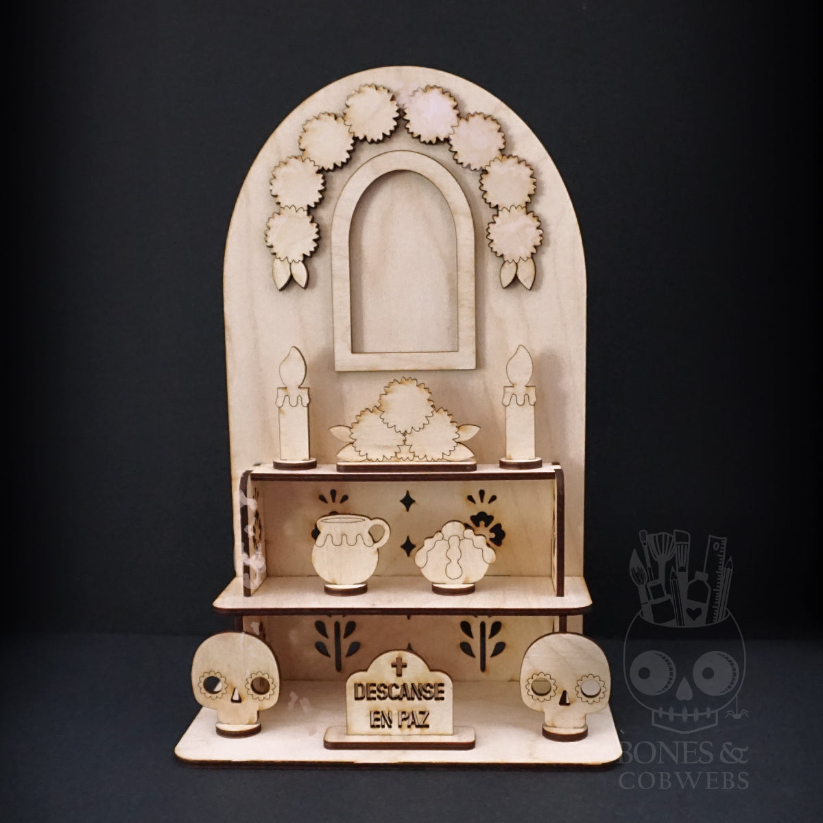 Day of the Dead Sugar Skulls Altar Kit