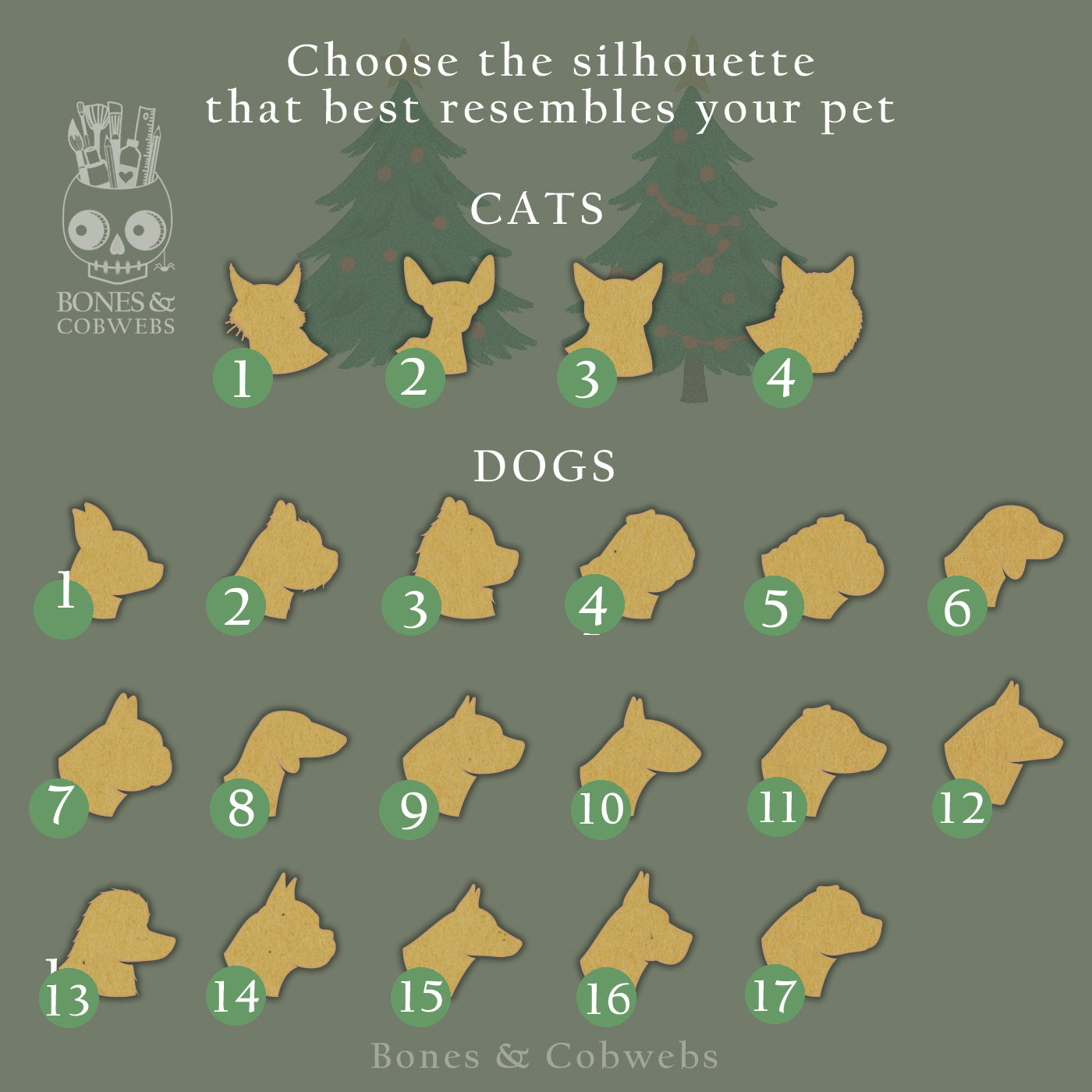 Personalized Pet Star Tree Topper