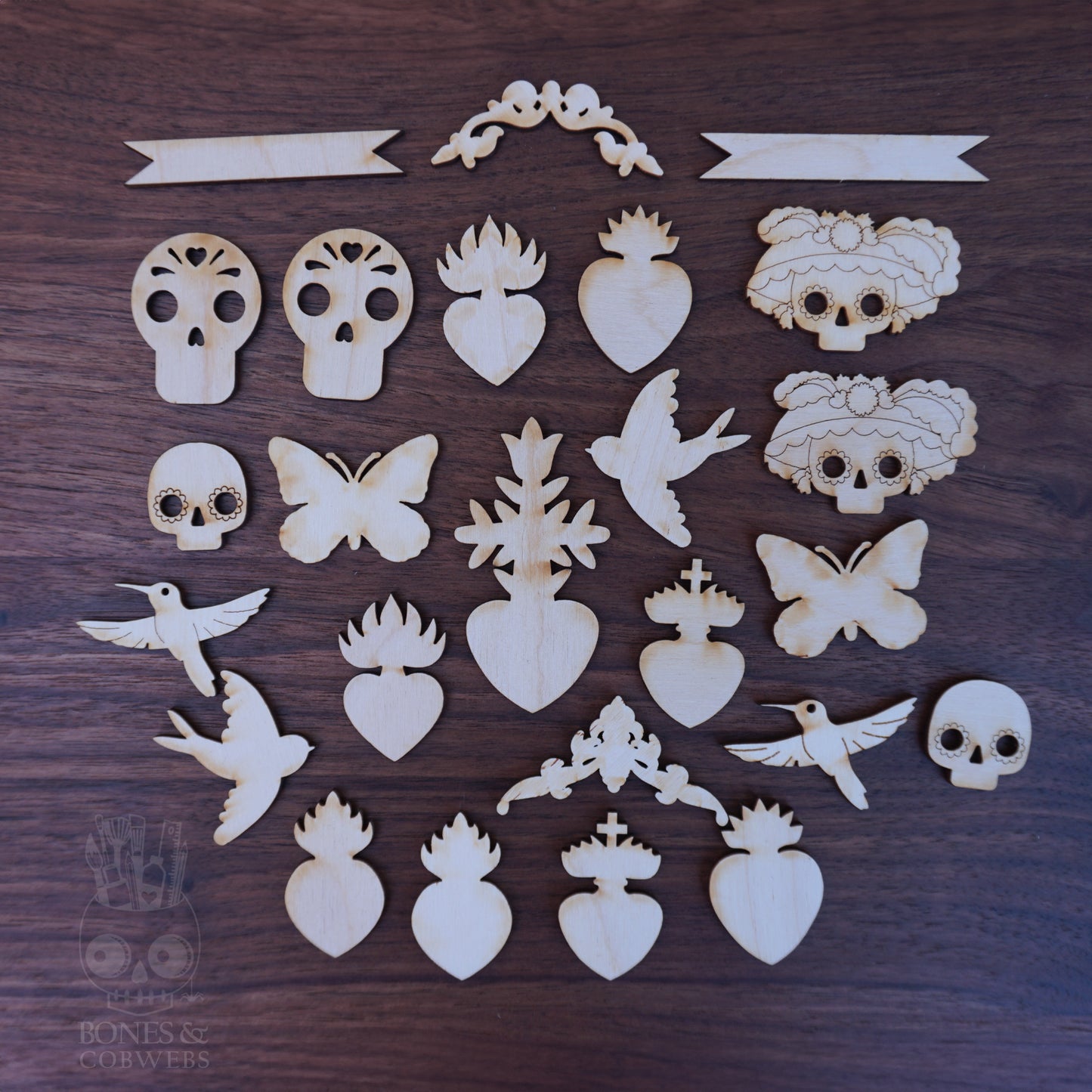 1 oz. SCOOP ASSORTED Cut Outs Embelishments scoop7