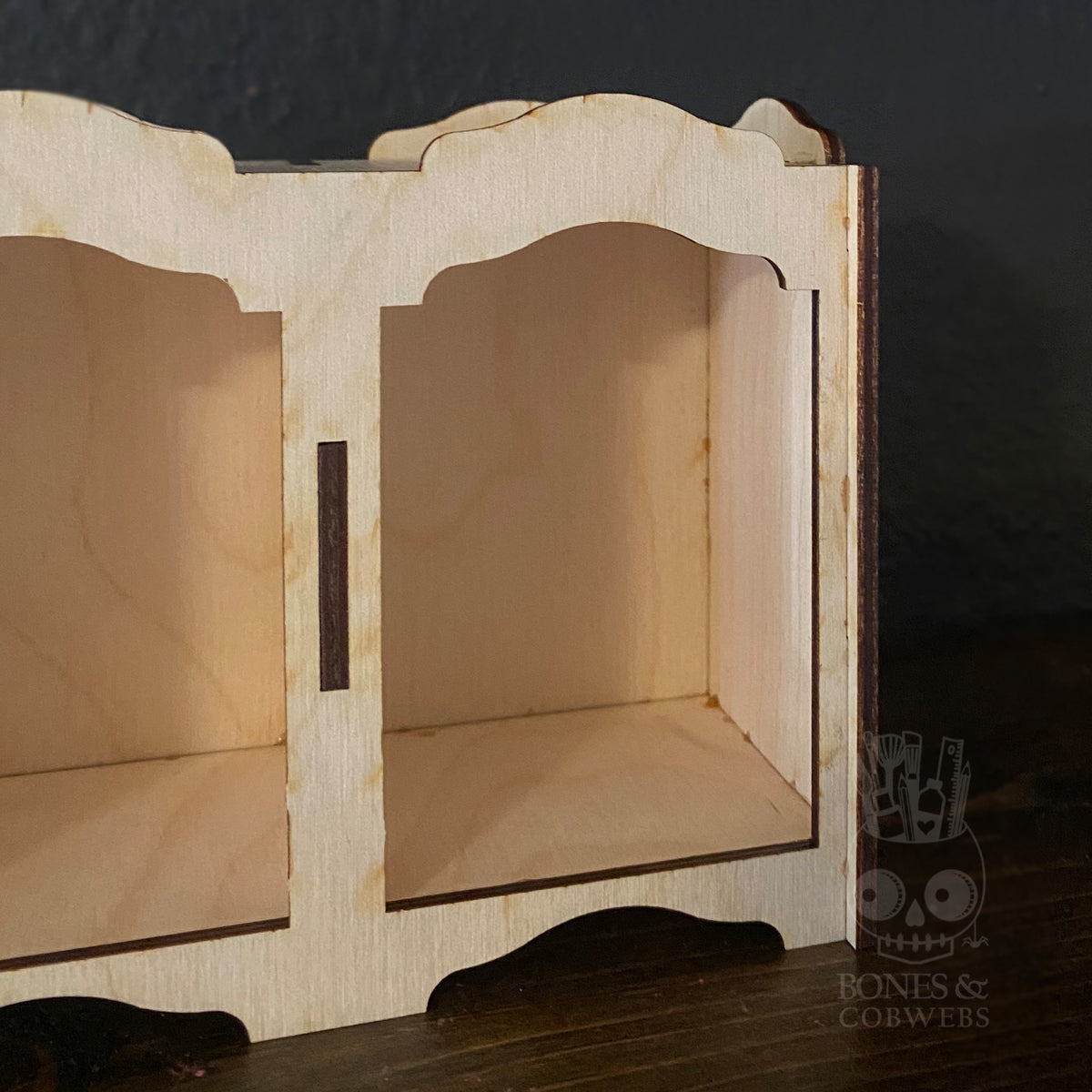 Stackable 3-Compartment Nicho