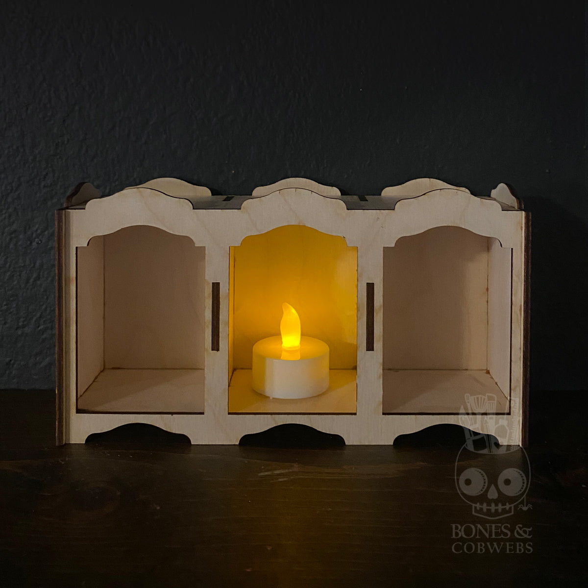 Stackable 3-Compartment Nicho