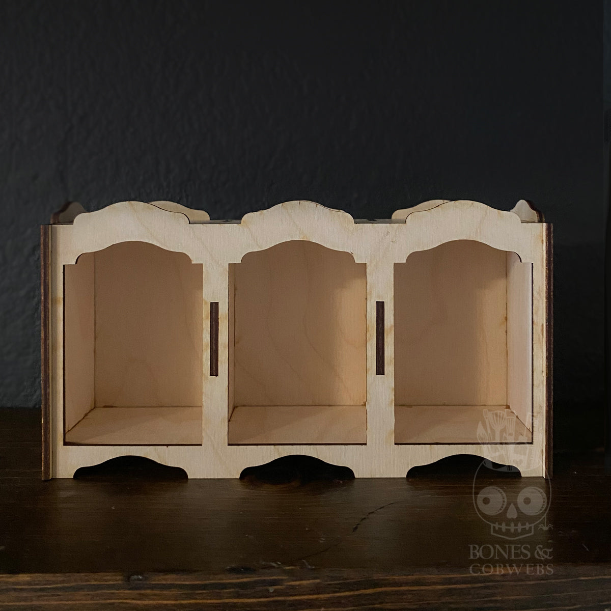 Stackable 3-Compartment Nicho