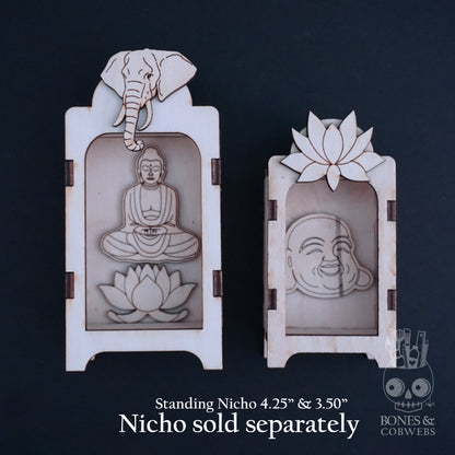 1 oz SCOOP Buddha Cut Outs Embelishments