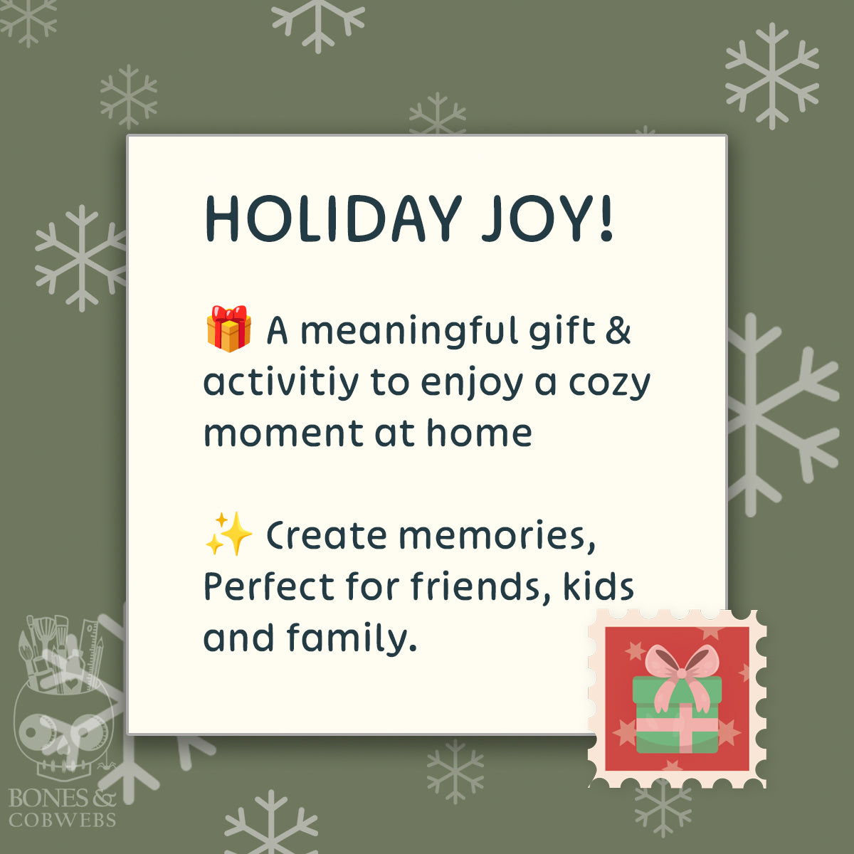 Personalized Cozy Holiday Door Ornament