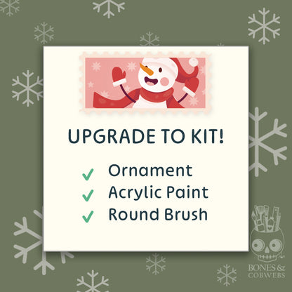 Personalized Cozy Holiday Door Ornament