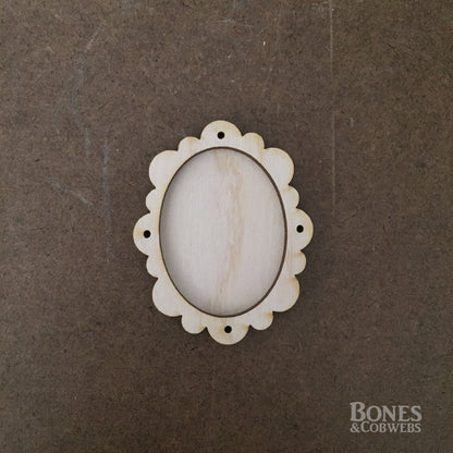 Petal Pendant Blanks set of 3