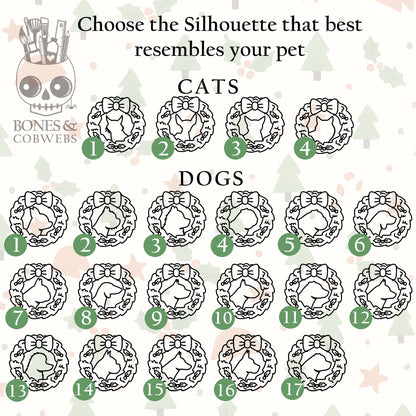 Cozy Personalized Pet Christmas Ornament