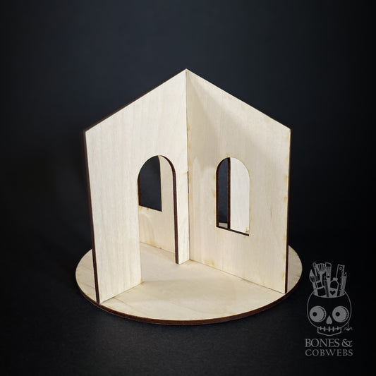 DIY Miniature 4-Scene Room Kit