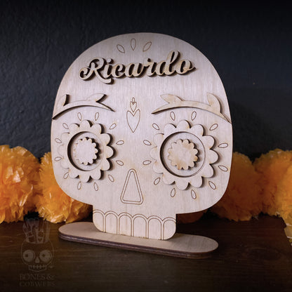 Personalized Sugar Skull Ofrenda